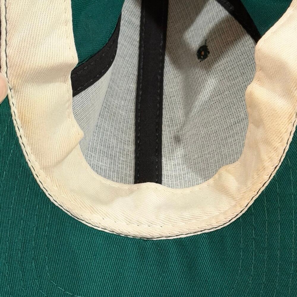 Rare Vtg American Needle Augusta National Caddie Hat Unmarked Masters Green ANGC - Picture 3 of 7